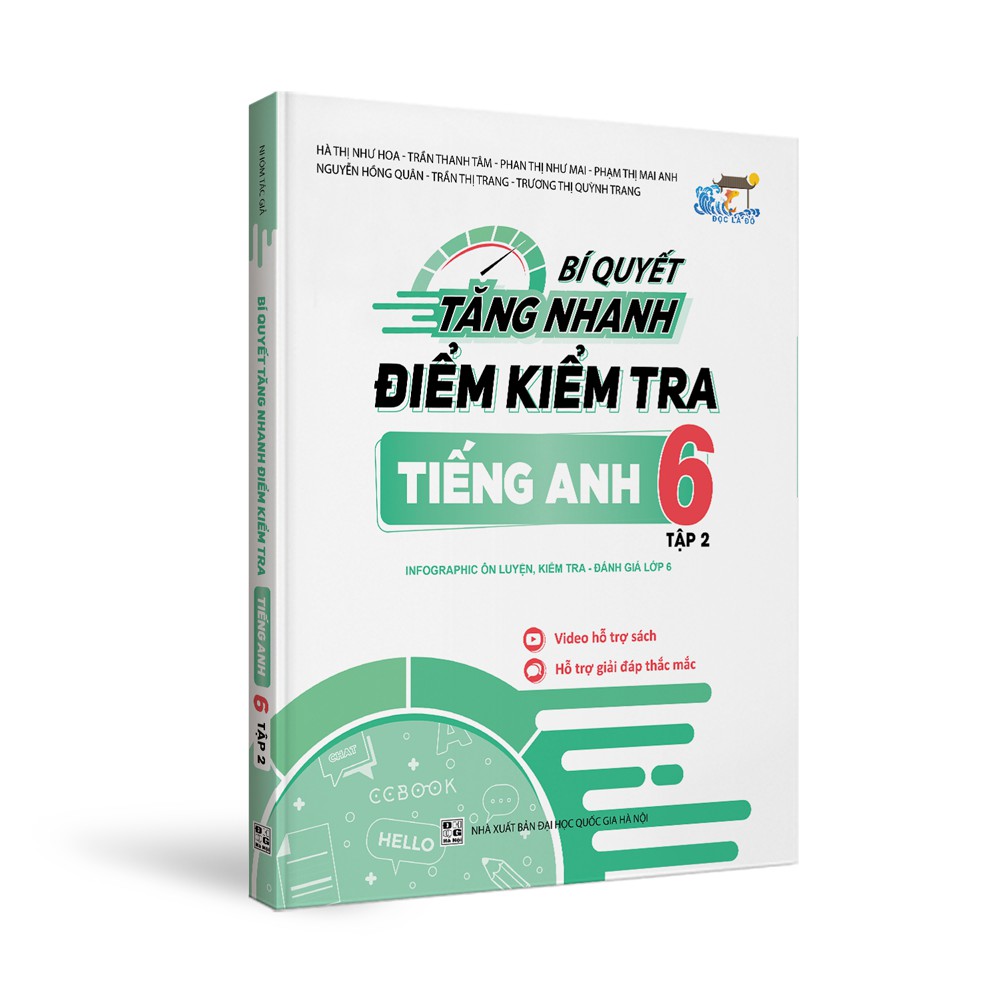 Sách - Bí quyết tăng nhanh điểm kiểm tra Tiếng Anh 6 tập 2