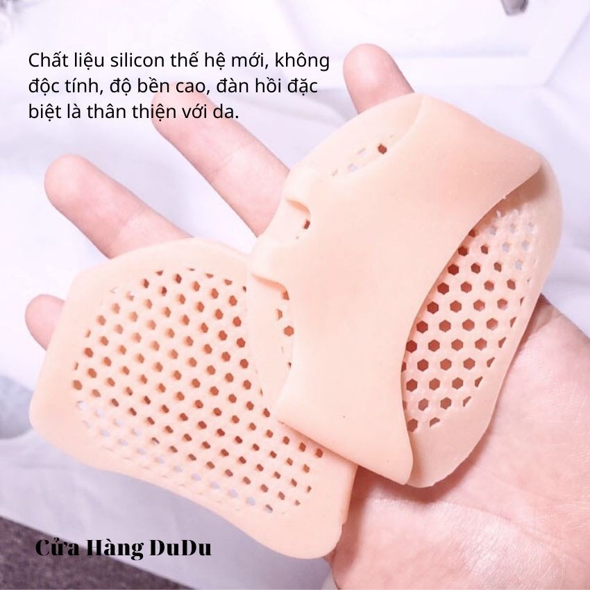 Lót Silicon Bảo Vệ Mũi Chân [1ĐÔI] Lót Chân Silicon Chống Trơn Trượt NC5018