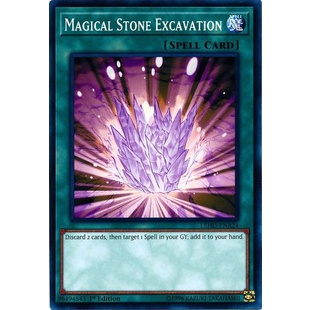 Thẻ bài Yugioh - TCG - Magical Stone Excavation / LEHD-ENA24'