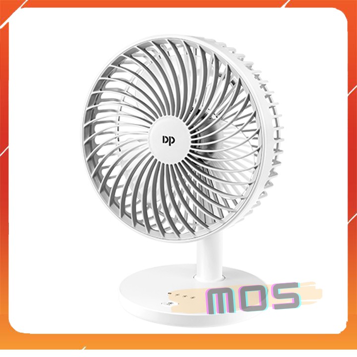 [Bh 1 đổi 1] Quạt sạc để bàn mini DP-7625 nhỏ gọn MOS Shop
