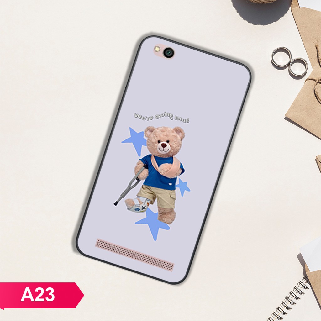 [HÀNG MỚI VỀ]ỐP LƯNG XIAOMI REDMI 4A/5A IN HÌNH GẤU HOẠT HÌNH NGỘ NGHĨNH CỰC ĐẸP-HOT 2021