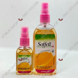 Xịt chống muỗi Soffell - Hương cam