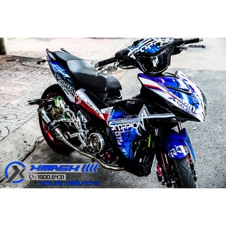 Decal Tem Trùm Xe Exciter 150 Mẫu Scorpion