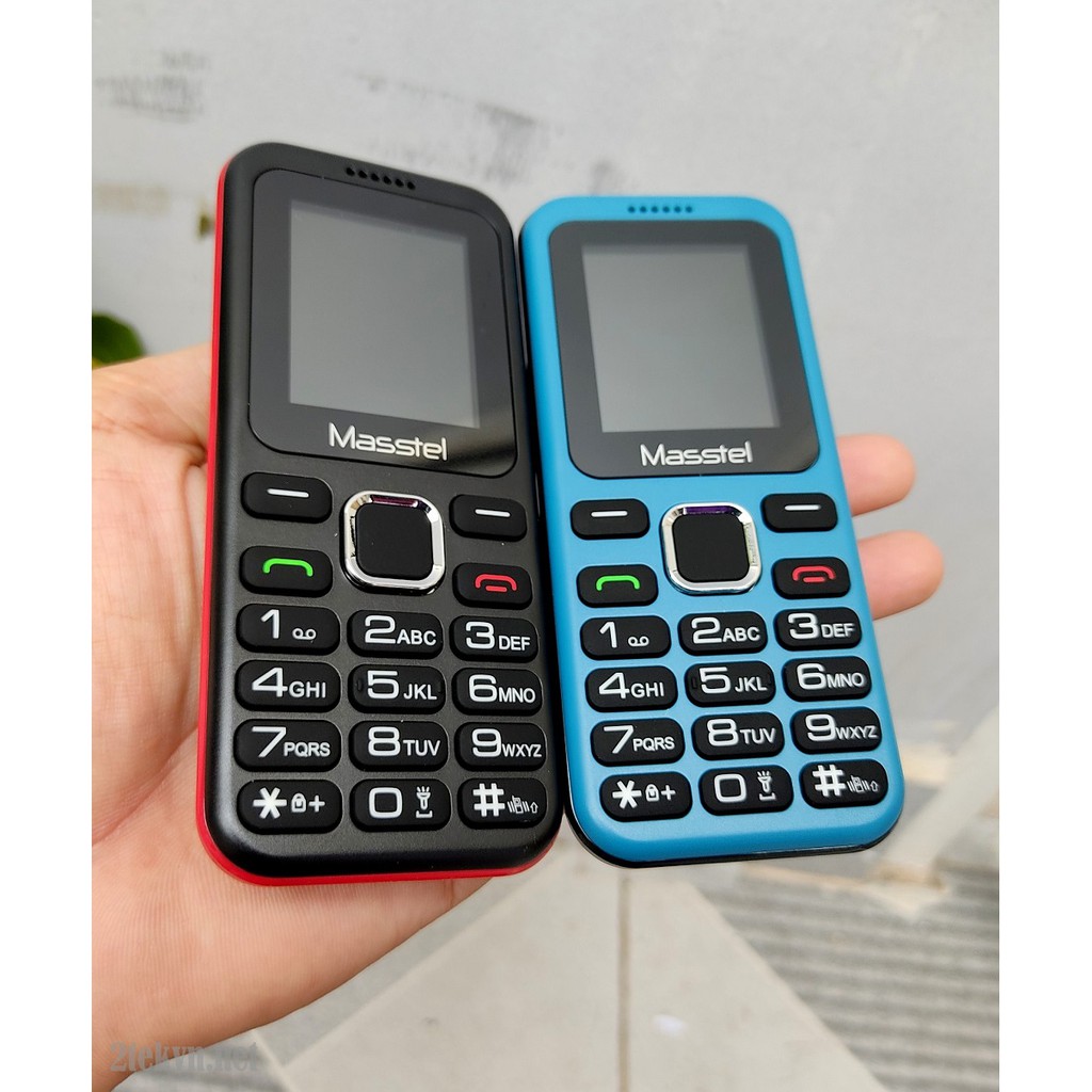 Điện thoại Masstel izi 109 - Điện thoại cho người già giá rẻ, bảo hành 1 năm
