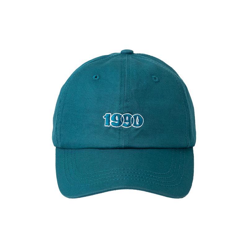 Mũ Lưỡi Trai Thêu Chữ 1990 Phong Cách Hàn Quốc