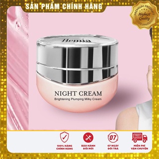 Kem dưỡng da face hemia, kem face night cream hemia dưỡng trắng 35g