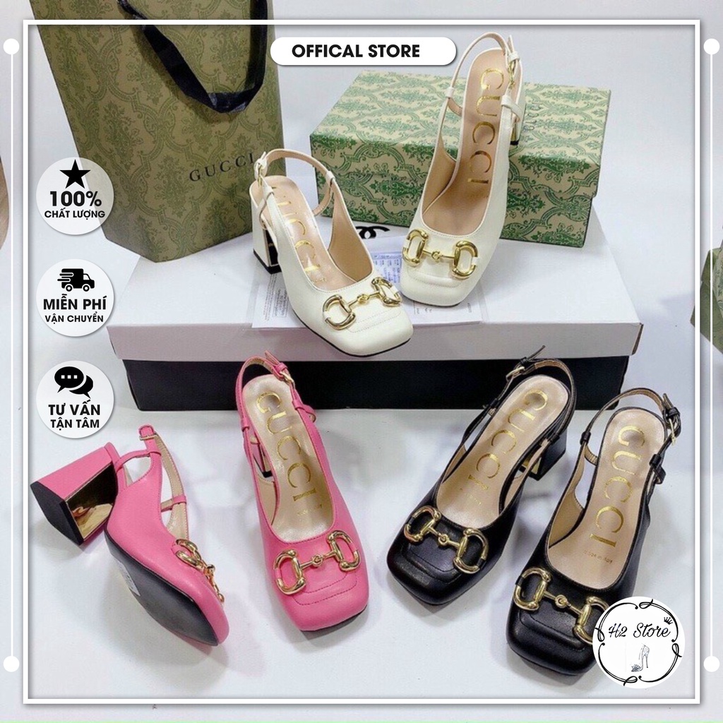 👠👟 Giày và sandal gót vuông 7f . Hàng super vip , Fullbox + bill + túi giấy ⚡