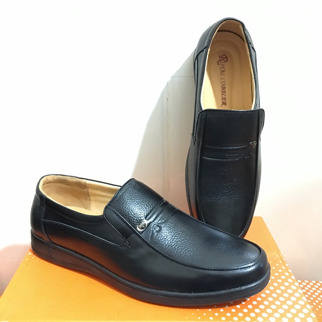 GIÀY TÂY NAM TRUNG NIÊN, GIÀY LƯỜI TRUNG TUỔI DA BÒ CAO CẤP THẬT 100% TD119 | BigBuy360 - bigbuy360.vn