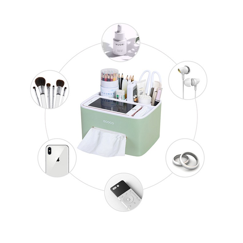 Hộp đựng giấy ăn đa năng ECOCO 1602 | BigBuy360 - bigbuy360.vn