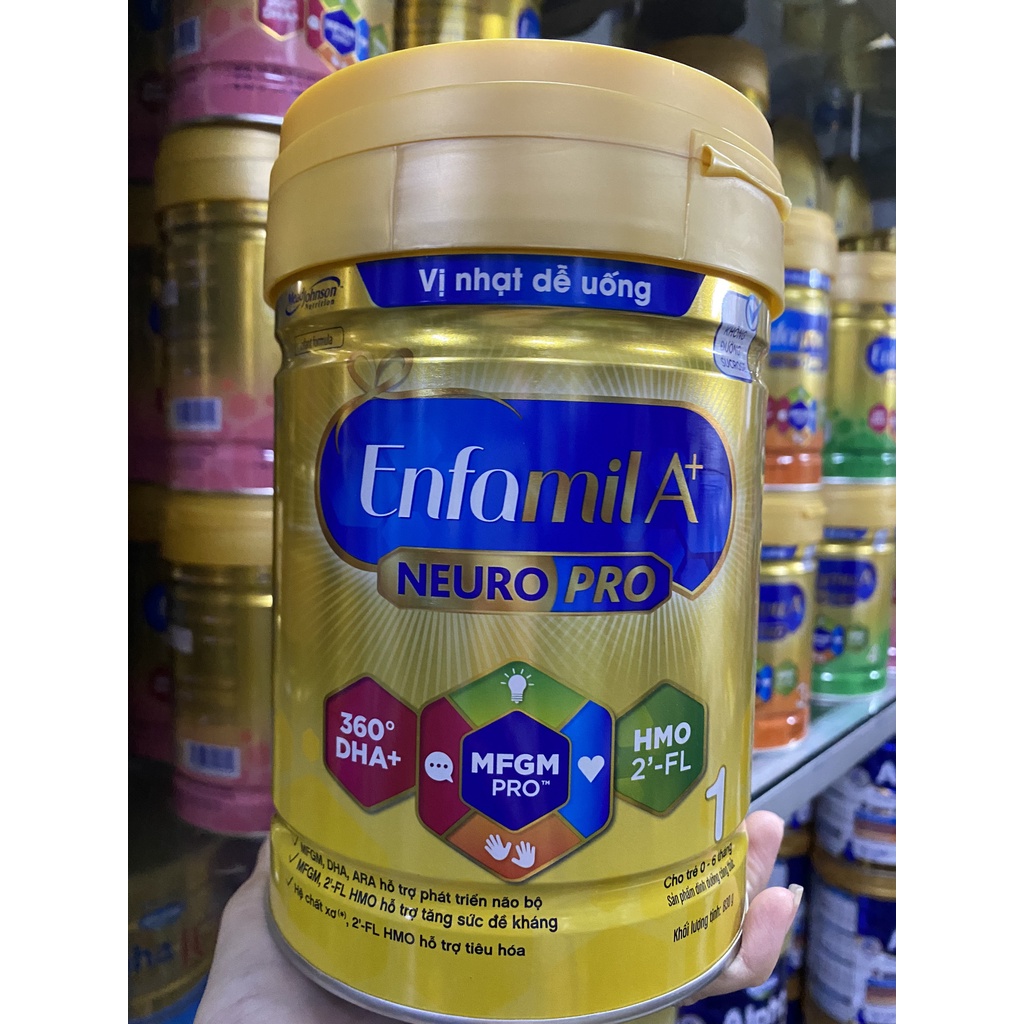Sữa BỘT Enfamil A+ SỐ 1 830g