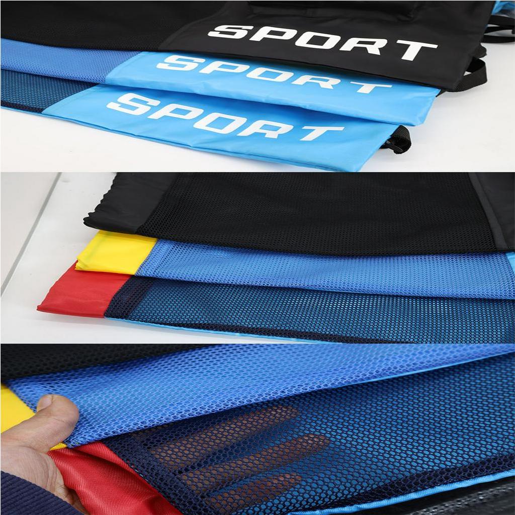 Ba Lô Thể Thao Dây Lưới Cỡ Lớn Chống Thấm Nước，Túi dây rút di động, balo dã ngoại, balo thể thao bóng rổ