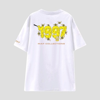 Áo Thun BEE MAP COLLECTION, T - Shirt ( Trắng )