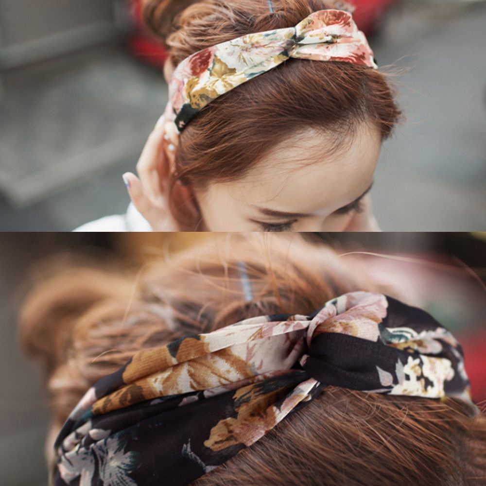 Băng đô họa tiết xinh xắn thời trang nữ tập yoga