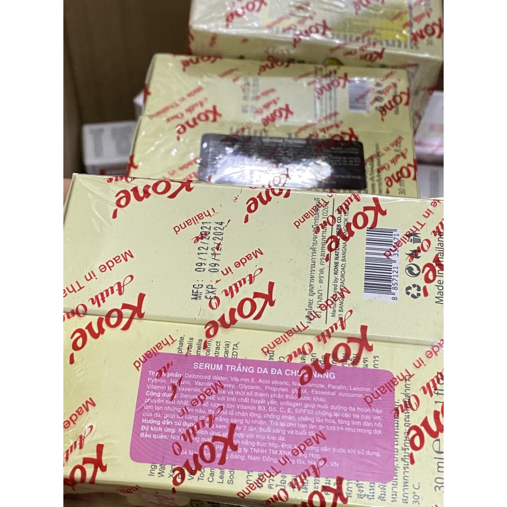 &lt;Thật 100%&gt; Serum Saffron Vitamin B5 Kone Thái Lan 3 chức năng