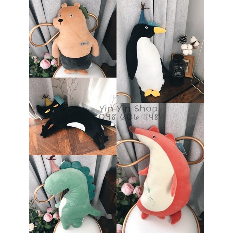 Thú bông siêu mềm mịn