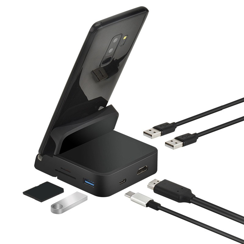 Dock Sạc W4Vn 8 Trong 1 Usb C Cho Samsung Huawei | BigBuy360 - bigbuy360.vn
