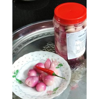 Củ hành tím ngâm giấm
