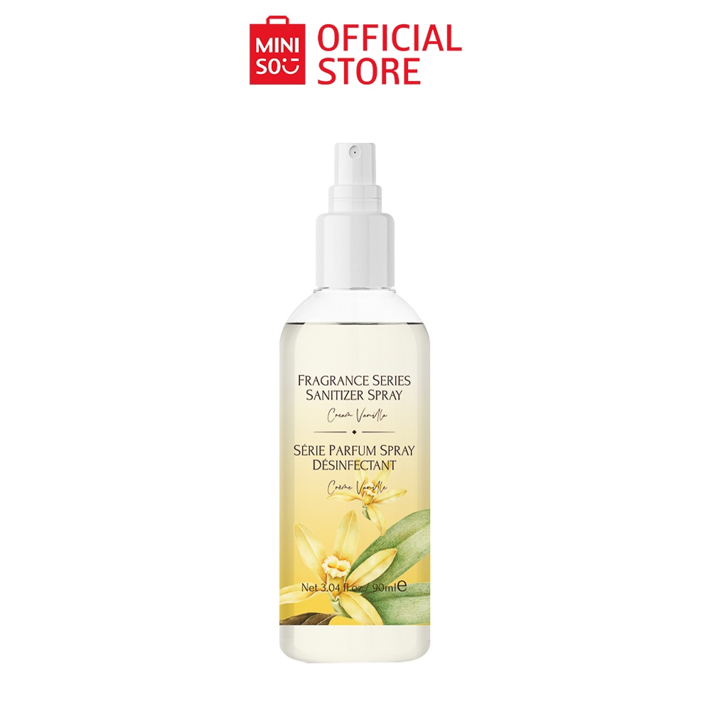 Nước Hoa Nữ Toàn Thân Body Mist Fragrance Series Miniso Hương tự nhiên lưu hương lâu 90ml