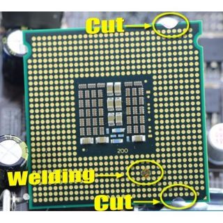 CHIP CPU Intel Xeon E5462 2.8Ghz 4 Core Socket 775 FSB 1600Mhz