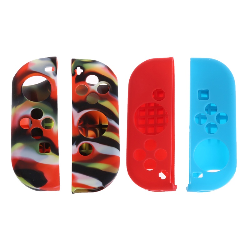 Vỏ Bảo Vệ Tay Cầm Chơi Game Switch Bằng Silicone Cao Su Chống Trượt