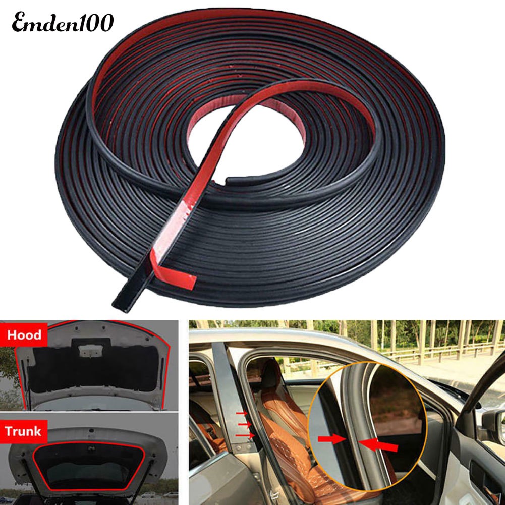 Cuộn Dây Cao Su Dài 5m Dán Mép Cửa Xe Ô Tô