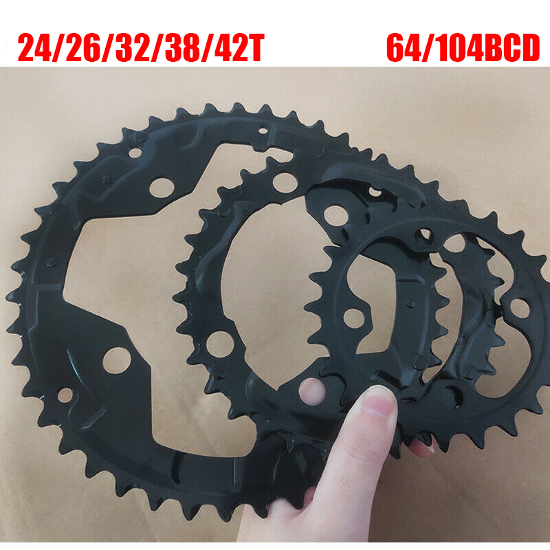 Đĩa Xích Xe Đạp Leo Núi 24t 32t 42t 64 104bcd 3 * 10s