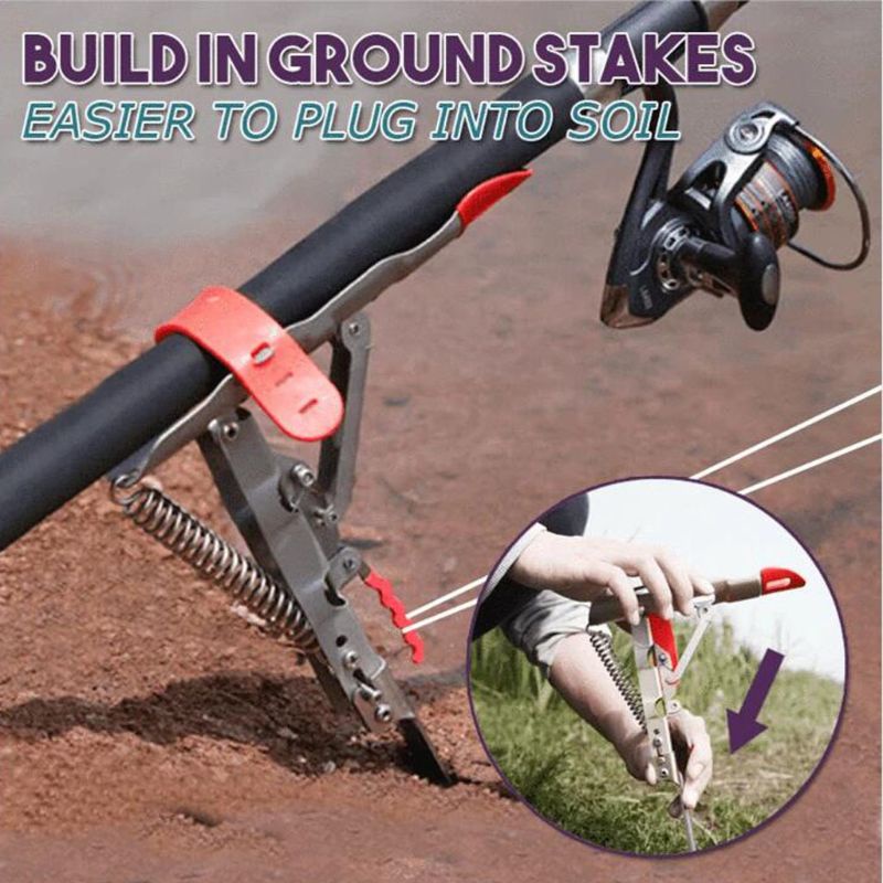 Giá Đỡ Cần Câu Cá Tự Động Bằng Thép Không Gỉ