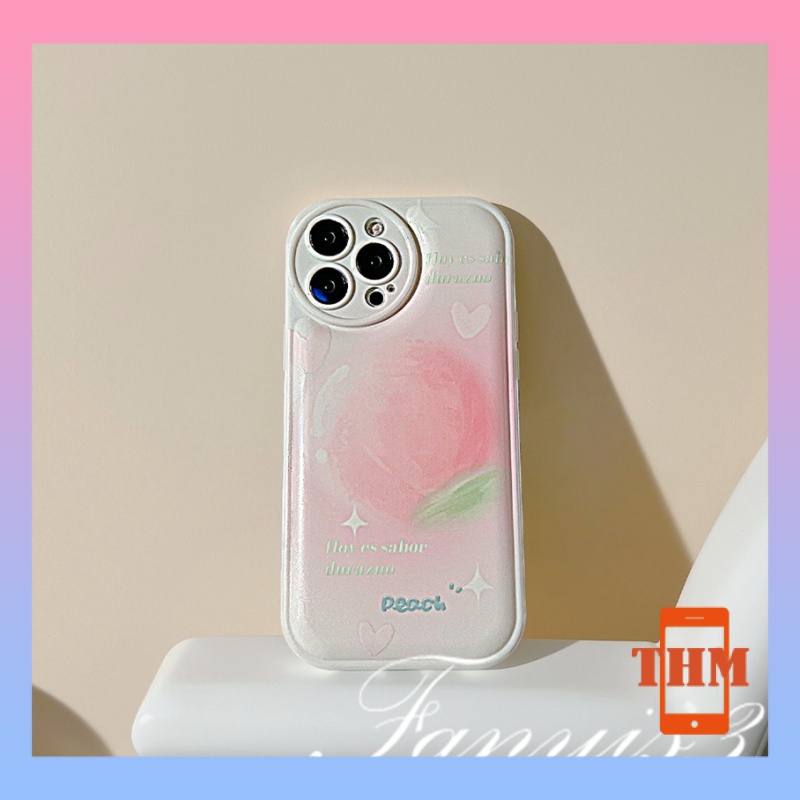 Ốp Điện Thoại TPU Mềm Màu Hồng gradient Cho Iphone6 6splus 7 7plus 8 8plus XR x xs 12 11 pro max plus 13 promax-5006