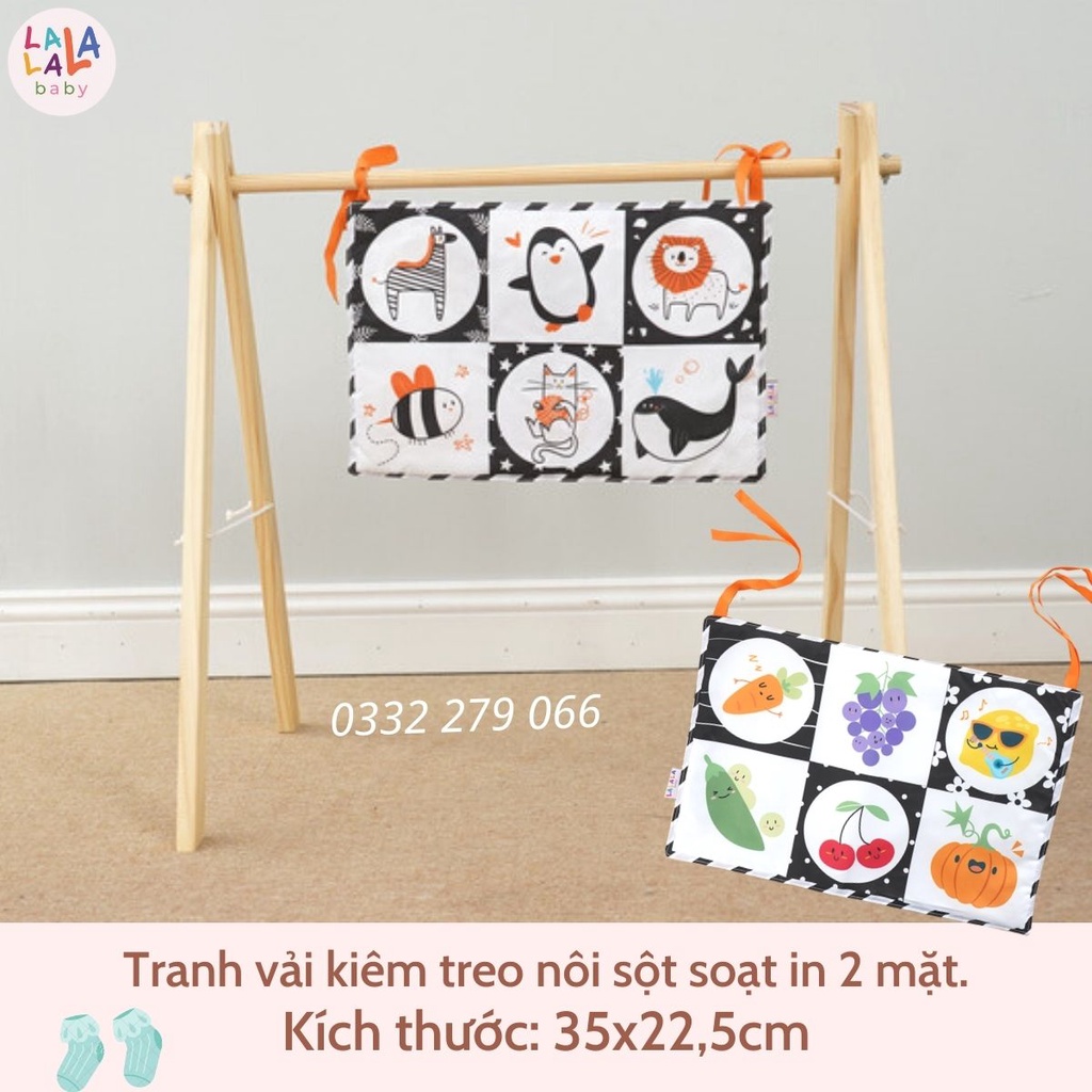 Bộ đồ chơi cho bé sơ sinh BABY BOX Lalala baby gôm 3 sản phẩm, phù hợp làm Quà tặng chẵn tháng