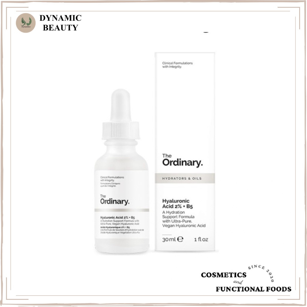 Tinh chất The Ordinary hyaluronic acid 2% + B5 cấp ẩm và phục hồi da