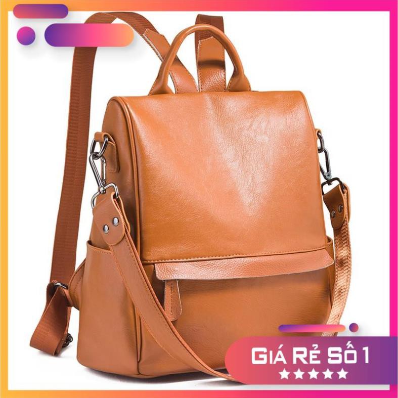 Balo nữ thời trang cao cấp đẹp hàng giá rẻ, Balo da nữ cao cấp hàng hiệu chống nước C3553-2