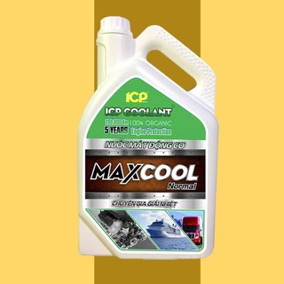 [MIỄN PHÍ SHIP] Nước làm mát động cơ xe ô tô (màu xanh) Maxcool Standard 4L Scar Spa & Service
