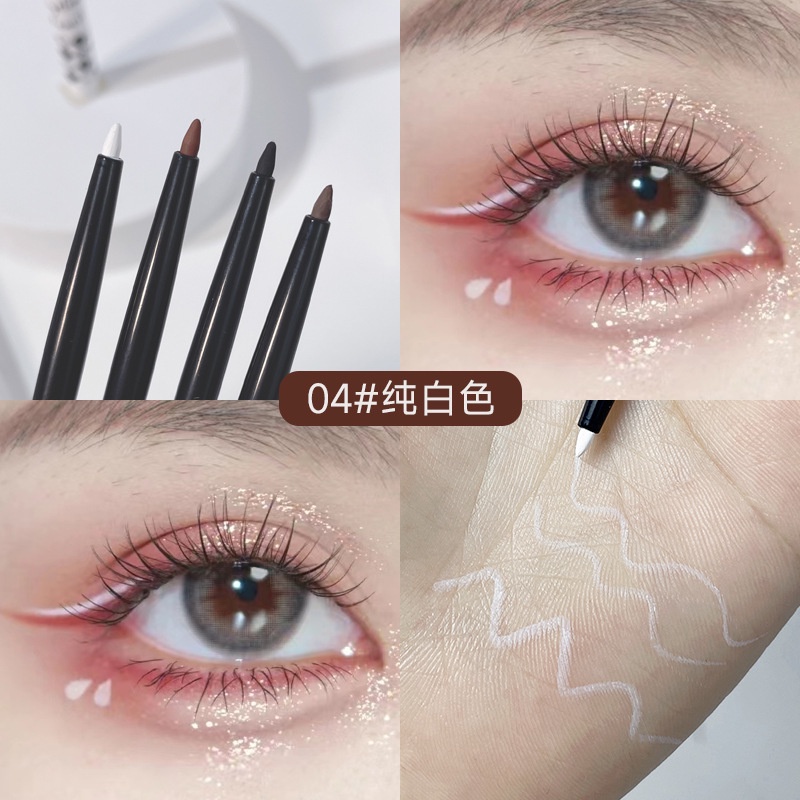 Chì kẻ mắt KAKASHOW, kẻ mắt chì nội địa trung eyeliner màu nâu đên trắng lâu trôi D42 - Sammi beauty