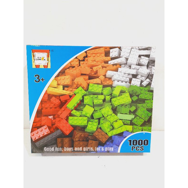 Bộ 1000 / 1000 Miếng Đồ Chơi Lego Lắp Ráp Giáo Dục Cho Bé