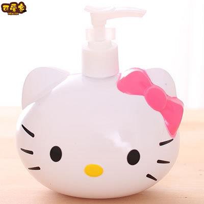 Bình Đựng Dầu Gội / Sữa Tắm Dạng Nhấn Hình Hello kitty Đáng Yêu