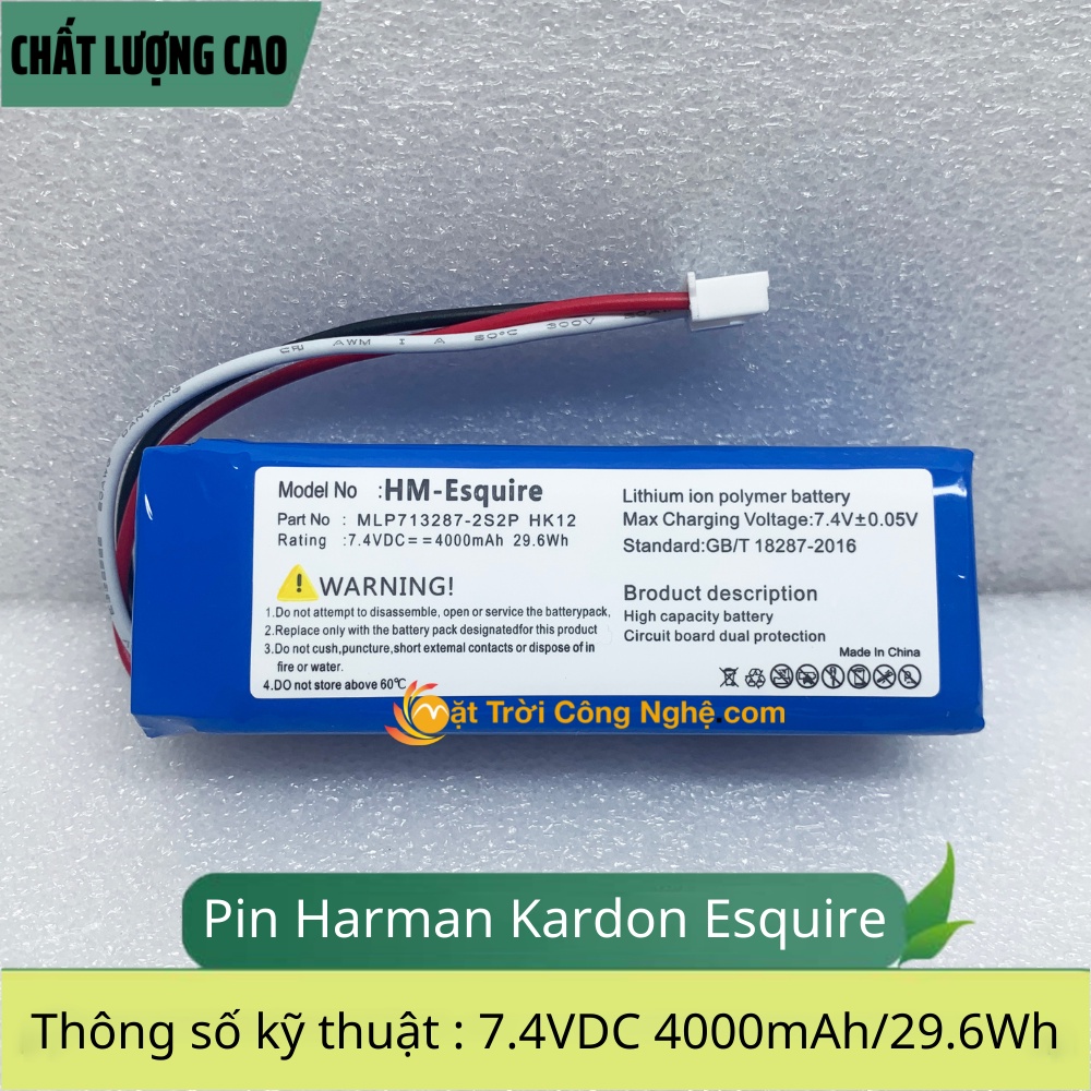 Pin Harman Kardon Esquire BT - Pin loa Harman Kardon Esquire BT - Thay pin loa Harman Kardon Esquire BT
