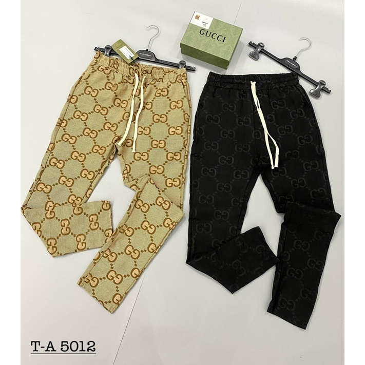 Quần Dài GC Nam Thêu Chữ To Cao Cấp - Quần GC Nam Vải Dệt Cao Cấp