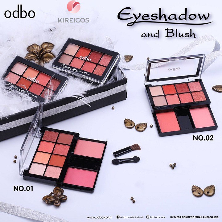 Phấn mắt má hồng Eyeshadow And Blush OD1022