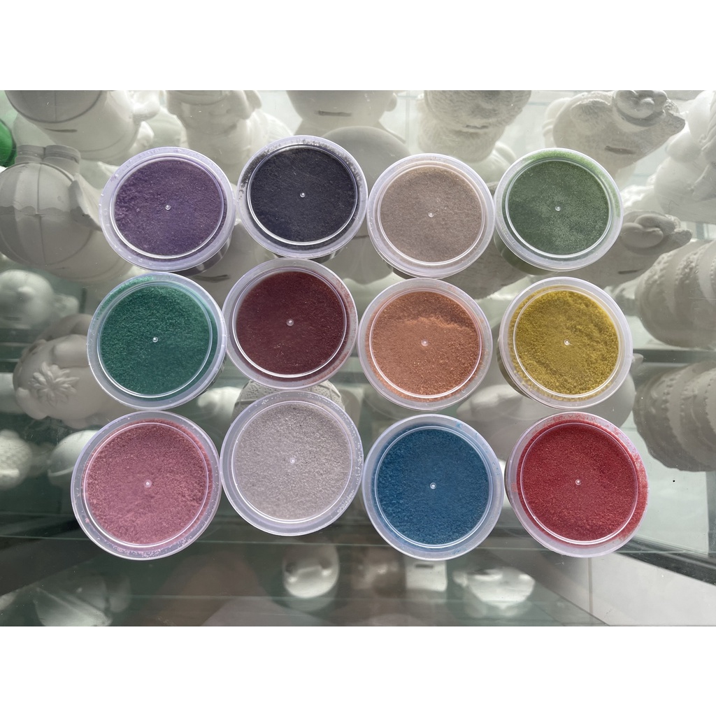 Cát màu tranh cát bịch 1kg (có 12 màu theo phân loại hàng)