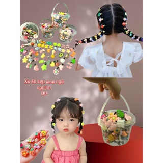 SÉT DÂY BUỘC TÓC CUTE CHO BÉ YÊU 💝💝💝