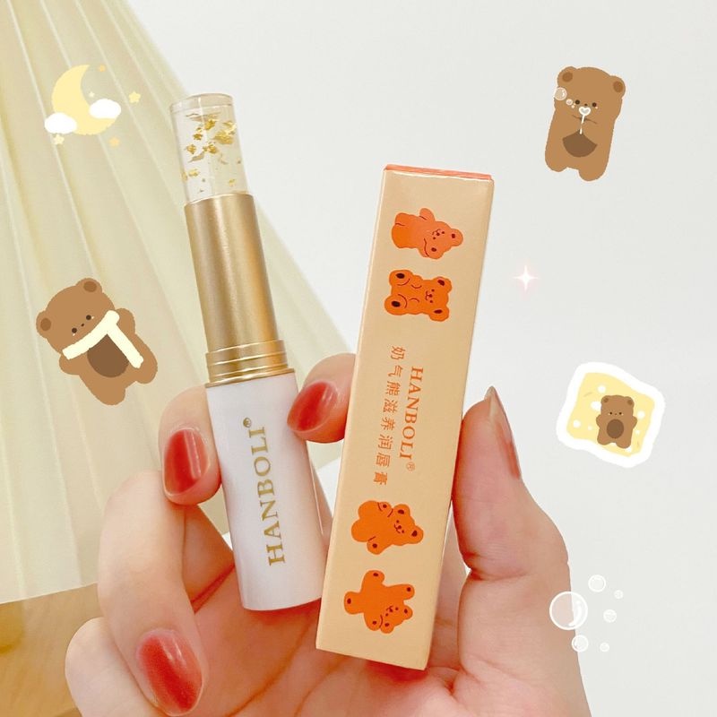 Son Dưỡng Môi HANBOLI Dưỡng Ẩm Chống Khô Môi Thay Đổi Màu Sắc Độc Đáo