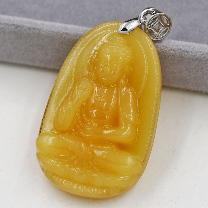 Mặt dây chuyền Phật A Di Đà 4.3 cm vàng