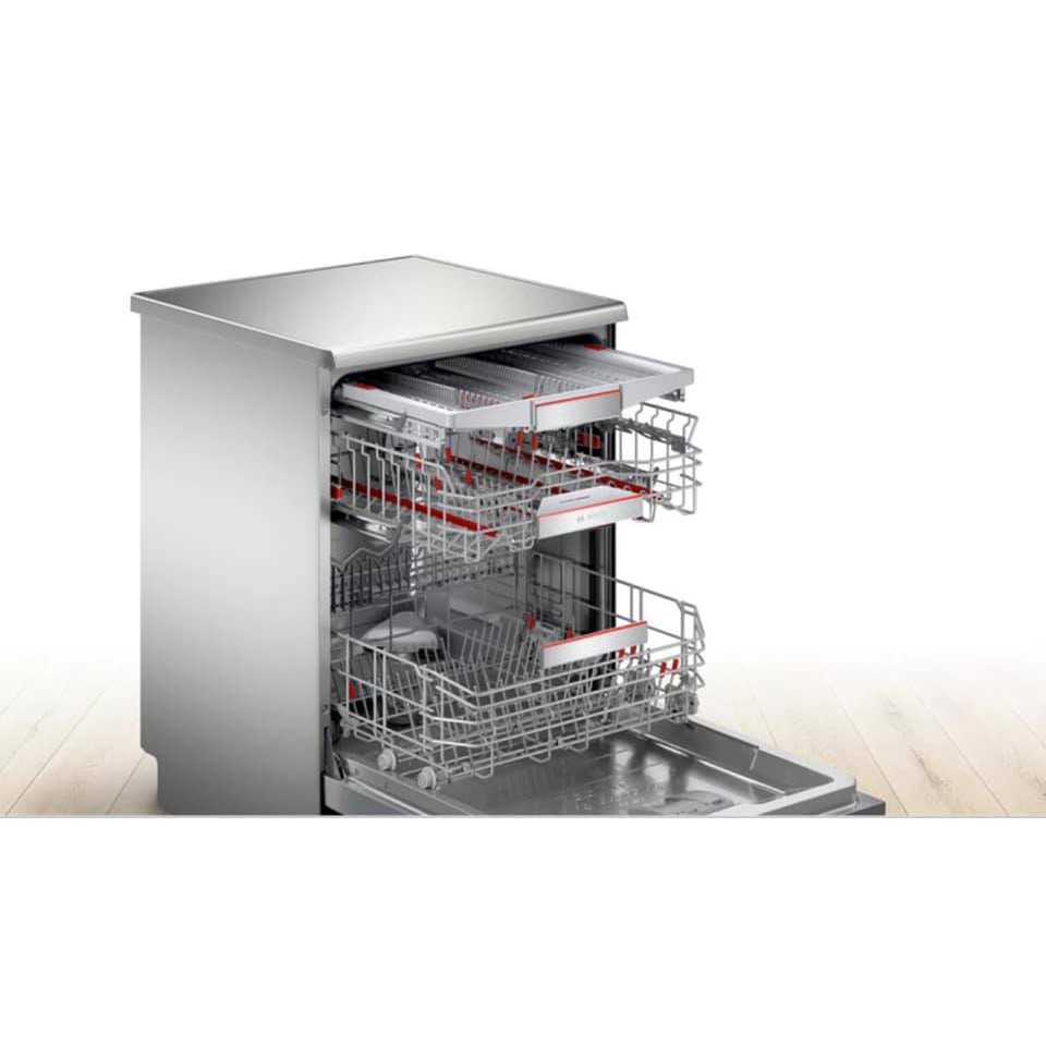 Máy rửa bát độc lập thế hệ mới BOSCH SMS6ZCI49E seri 6, điều khiển bằng giọng nói