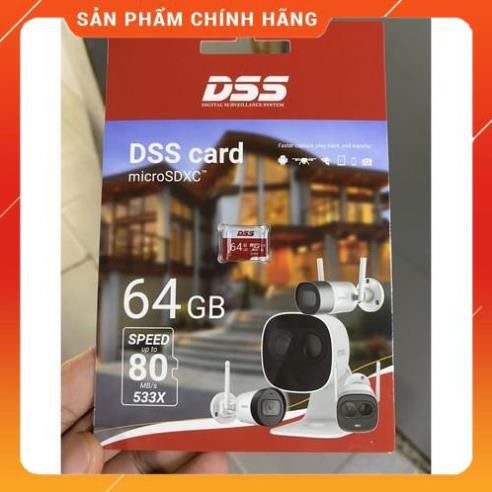 [Mã ELORDER5 giảm 10K đơn 20K] Thẻ Nhớ Dahua DSS Micro SD 64GB Class 10 - Hàng Chính Hãng Bảo Hành 5 Năm