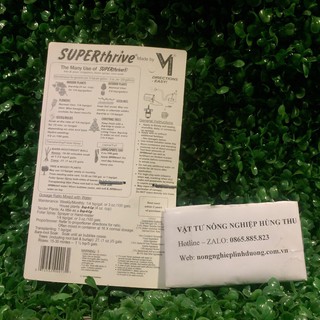 Phân bón lá SUPER thrive 0,5-0-0 (60ml)