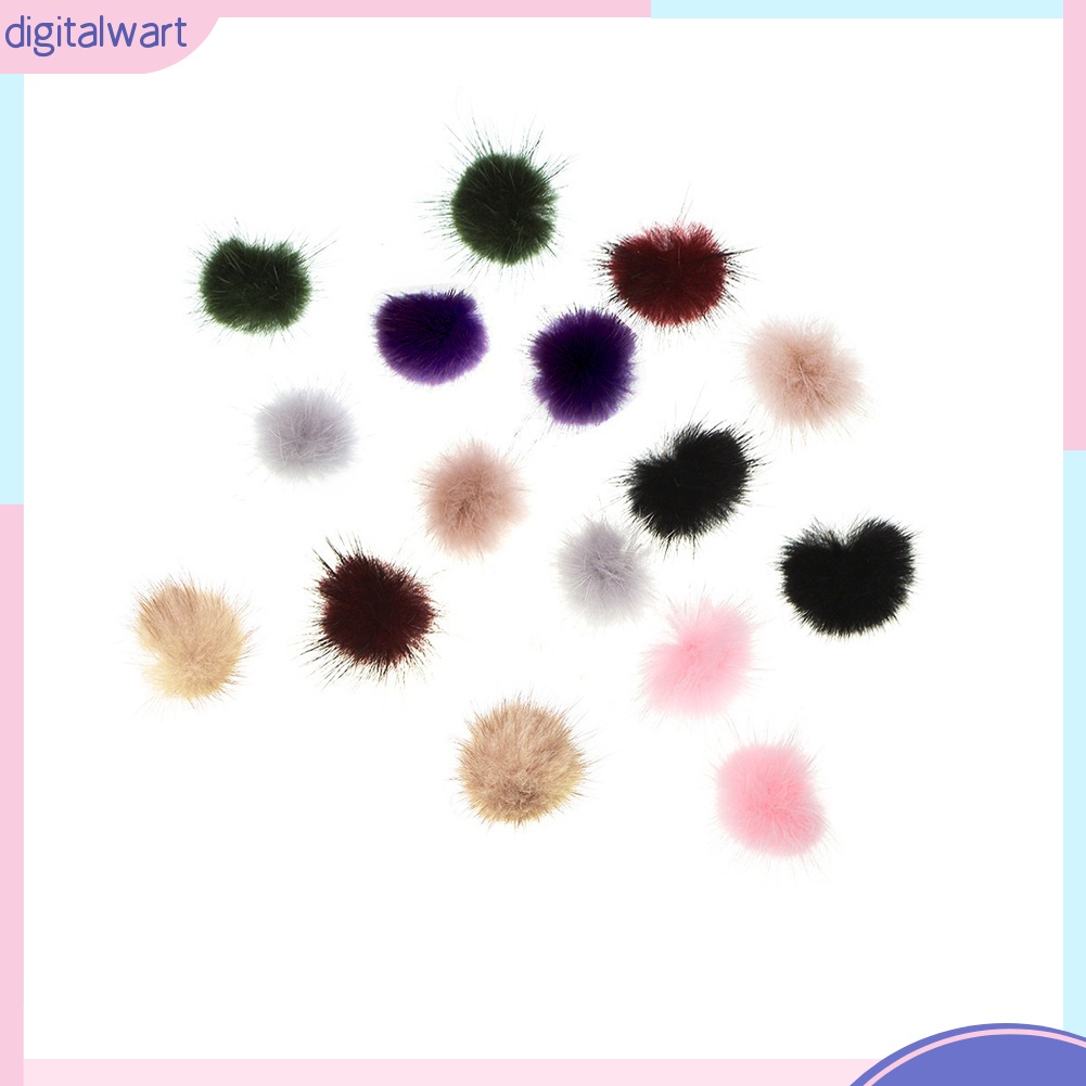 Hoa tai hình bóng lông thời trang thanh lịch dành cho nữ