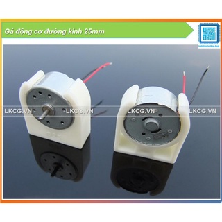 [FreeShip] Gá động cơ đường kính 25mm