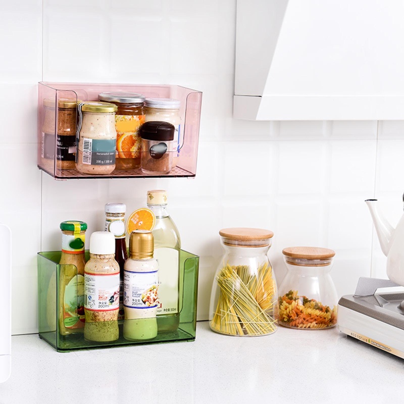 Kệ Đựng Đồ Dùng Bằng Nhựa Gắn Tường Tiện Dụng Cho Nhà Tắm