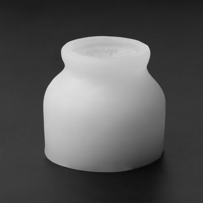 Khuôn Silicone Làm Chậu Cây Mọng Nước Hình Tròn 3D Phong Cách La Mã Cổ Điển