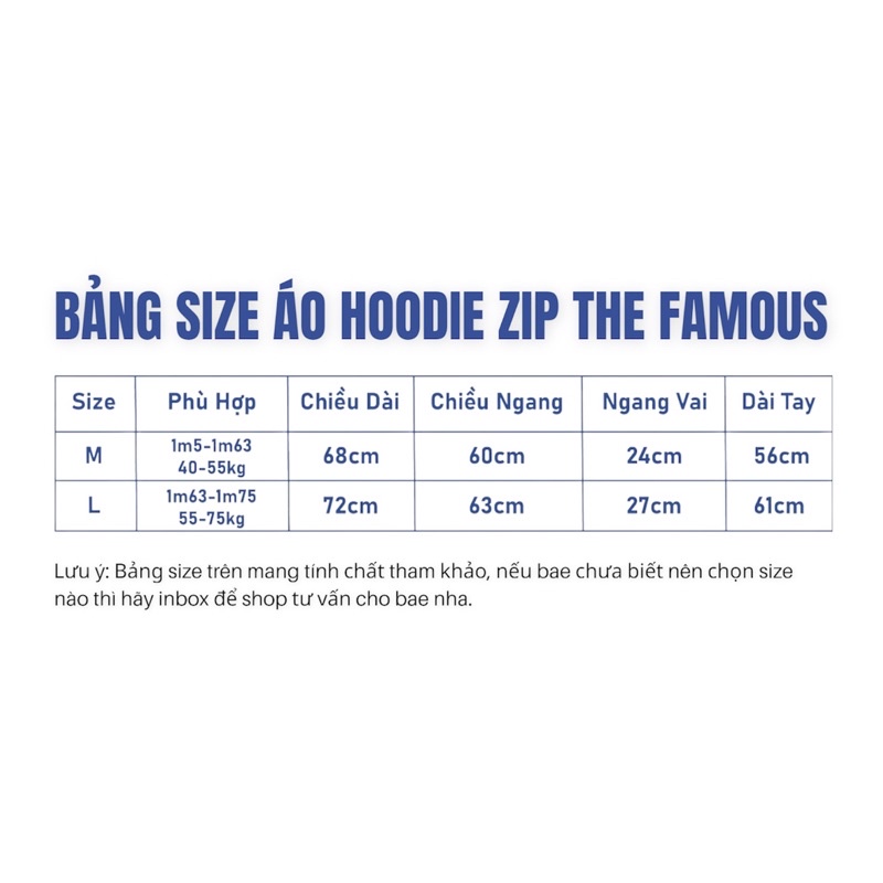 [Chính hãng] Áo khoác hoodie zip nỉ chân cua khoá kéo 1 chiều The Famous Xám Tiêu